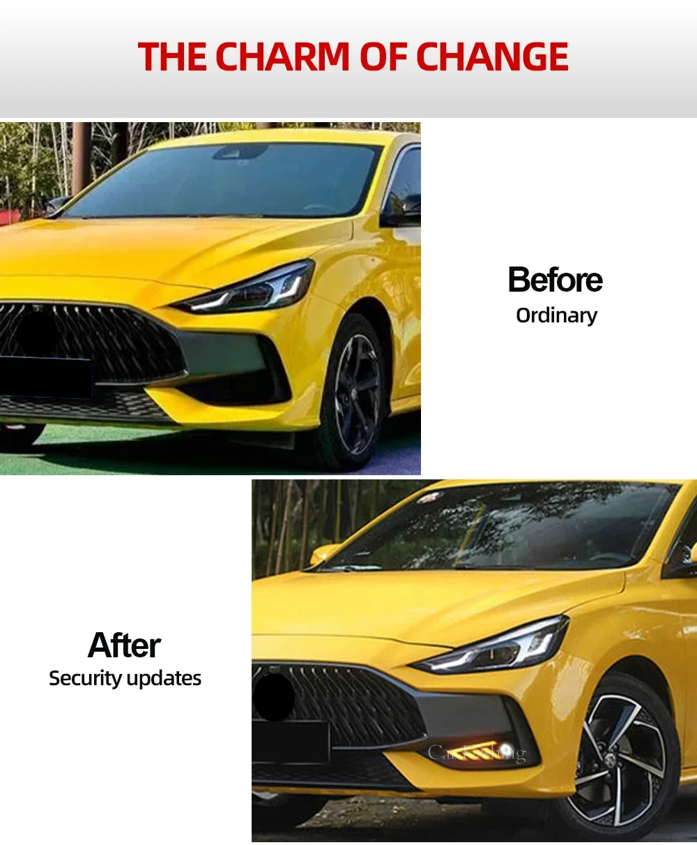 Car Led Drl For Mg Mg5 2021 2022 Daytime Running Lights Daylight Fog ...