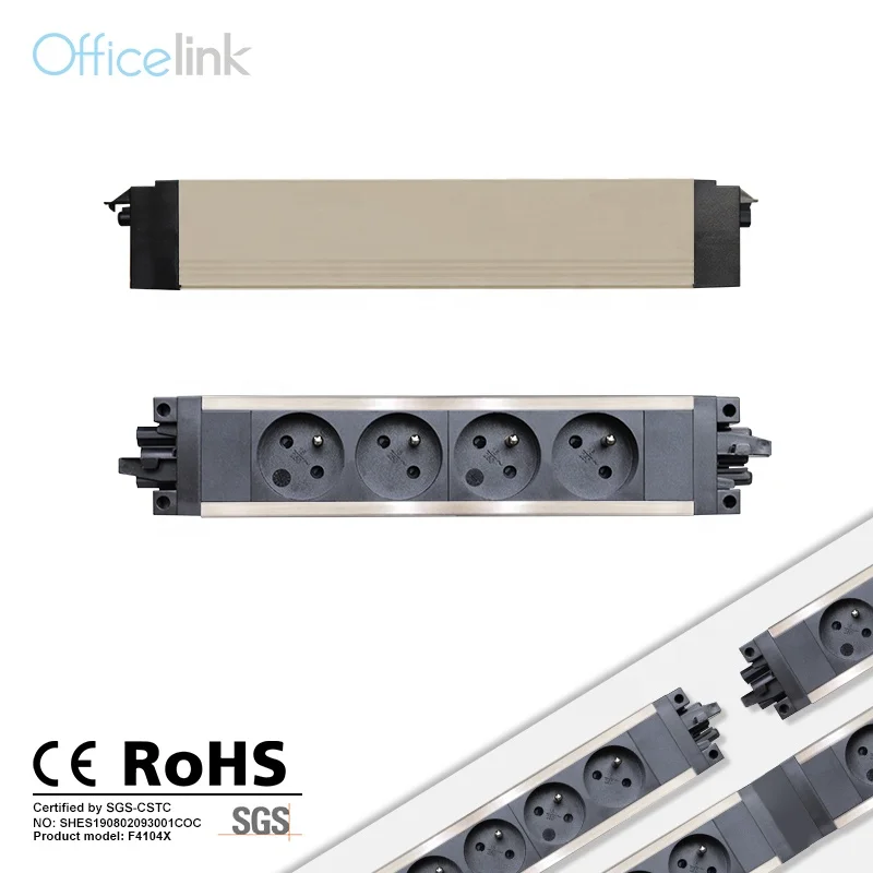 Alibaba.com: Officelink F4104X Socket with 4 French outlets and 2 GST ...