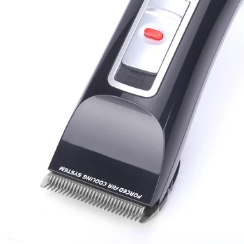 Low Noise Rechargeable Cordless Dog Grooming Kit ABS PP Plastic Hair Clipper Shaver Set Cleaning Feature Cats Pets