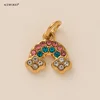 Colgante arcoiris-oro