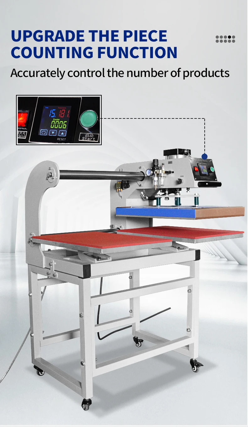 Automatic Hydraulic Pneumatic 16 X 20 16X24 Heat Press Machine Auto Open for Heat Press Vinyl Transfer details