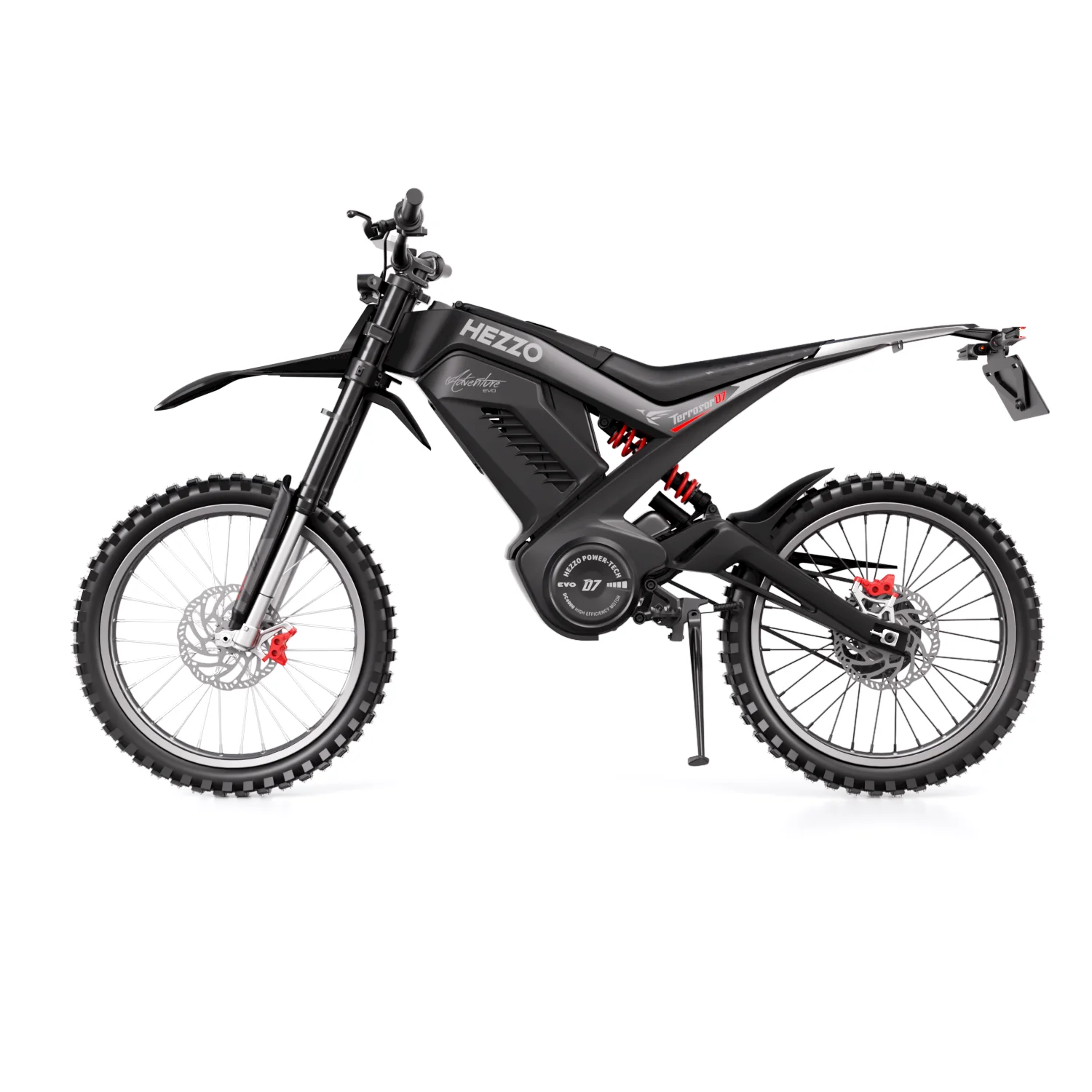 HEZZO 72V 8000W Electric Dirt Bike - 389Nm Torque, 35Ah Battery