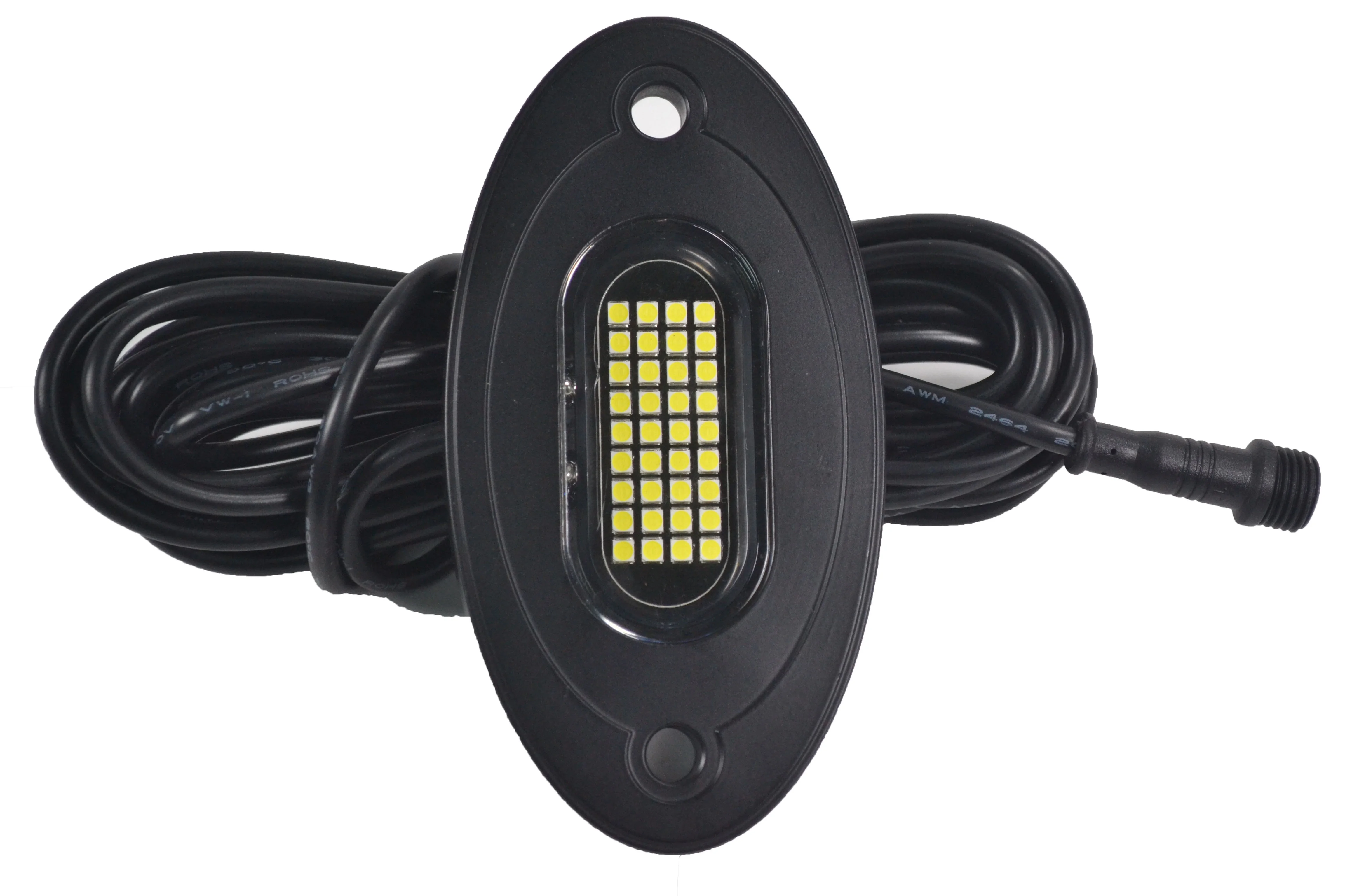 12pc Super Pure White Color LED Rock Light Kit Rock Crawler LED Under Body LED Pure White Rock Light Kit