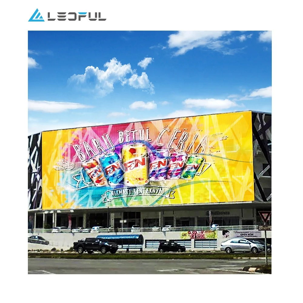 See Through Full Color High Brightness RGB P3.91 Mesh Grille Large Indoor Transparent Glass LED Display Panel Screen