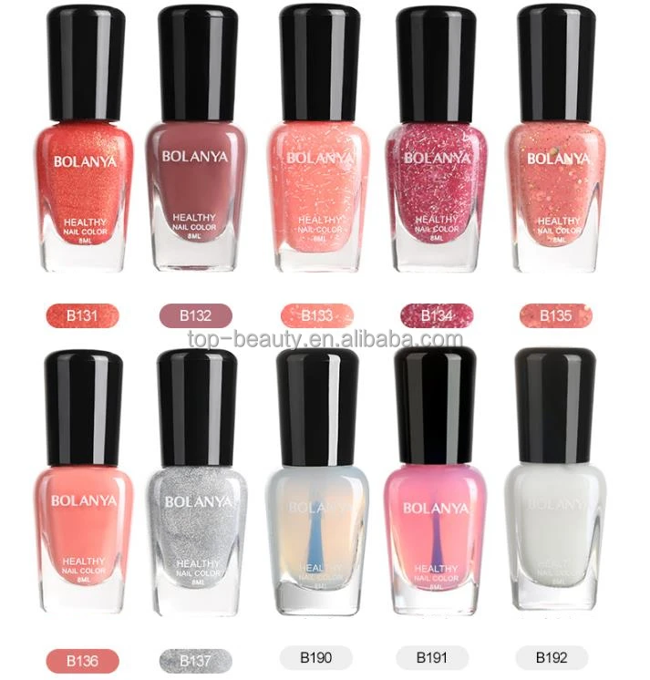 Factory Wholesale Waterproof Long Lasting Non Toxic Nail Polish Halal
