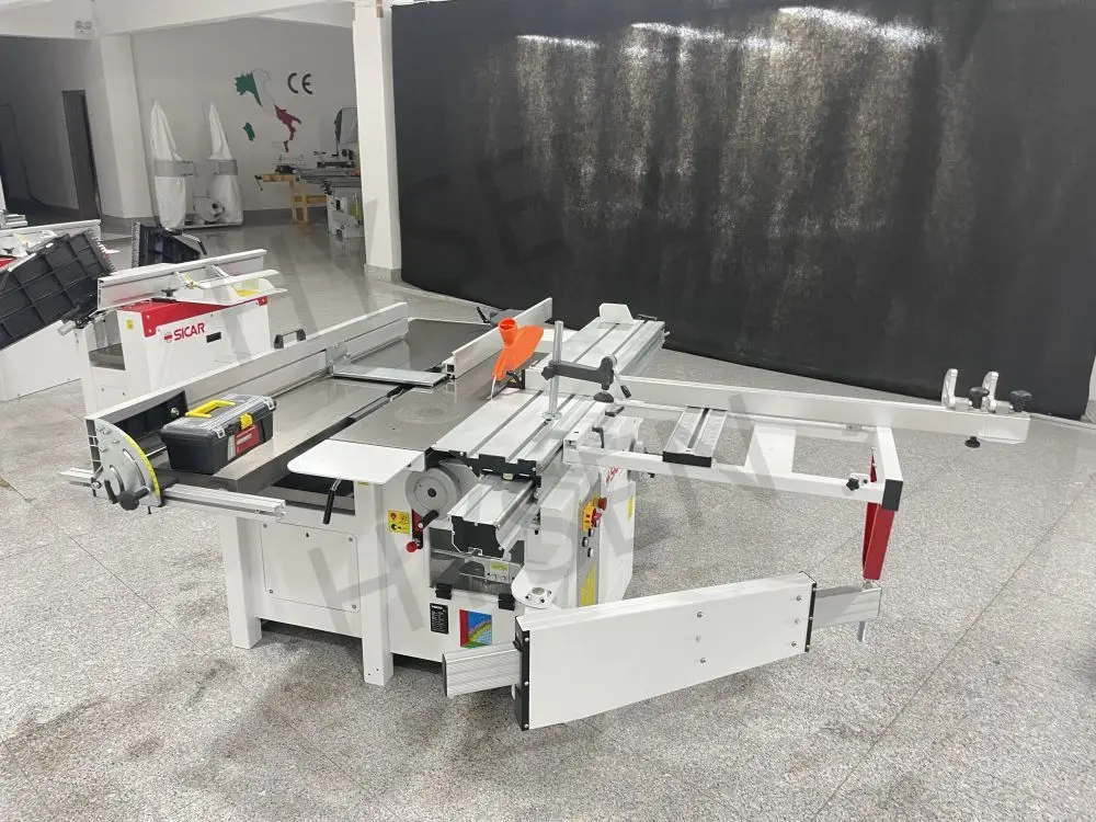 Woodworking Machines SICAR Brand 5 Functions Wood Shaper Saw Thicknesser Planer Combination Woodworking Machines