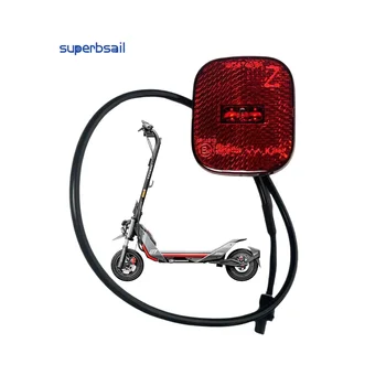 Kit Garde-boue Arrière Pour Ninebot ZT3 Pro – Avec Feu Arrière De Frein, En ABS, Protection Contre La Saleté, Installation Facile