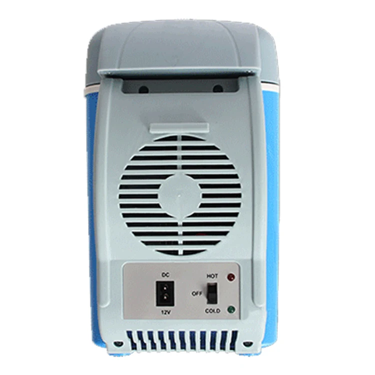 Портативный мини-морозильник для кемпинга и автомобиля 7 5 л 12 В холодильник косметики холодный теплый