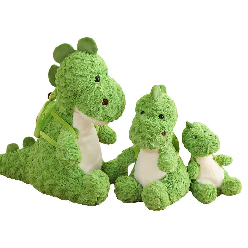 Stuffed Dinosaur Plush With Avocado Backpack Wholesale Green Avocado ...