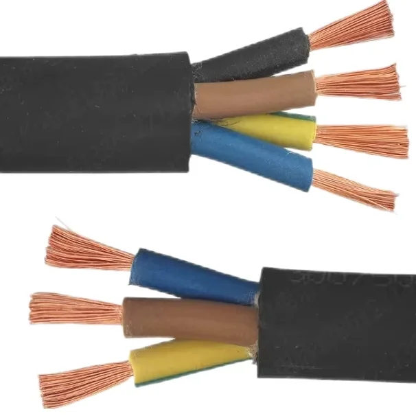 waterproof cable JHS Flexible Cable Pure Copper Deep Water Well Water Submersible Pump Cable Wire