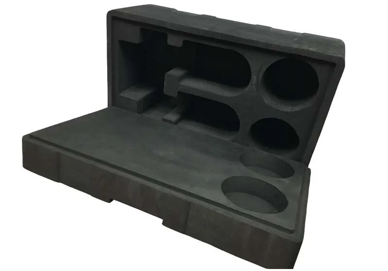 Customized High Density Black ESD EVA Foam for Electronics Packing with 80-100Kg/m3 Density and 10e3-10e9Ω.cm Resistivity