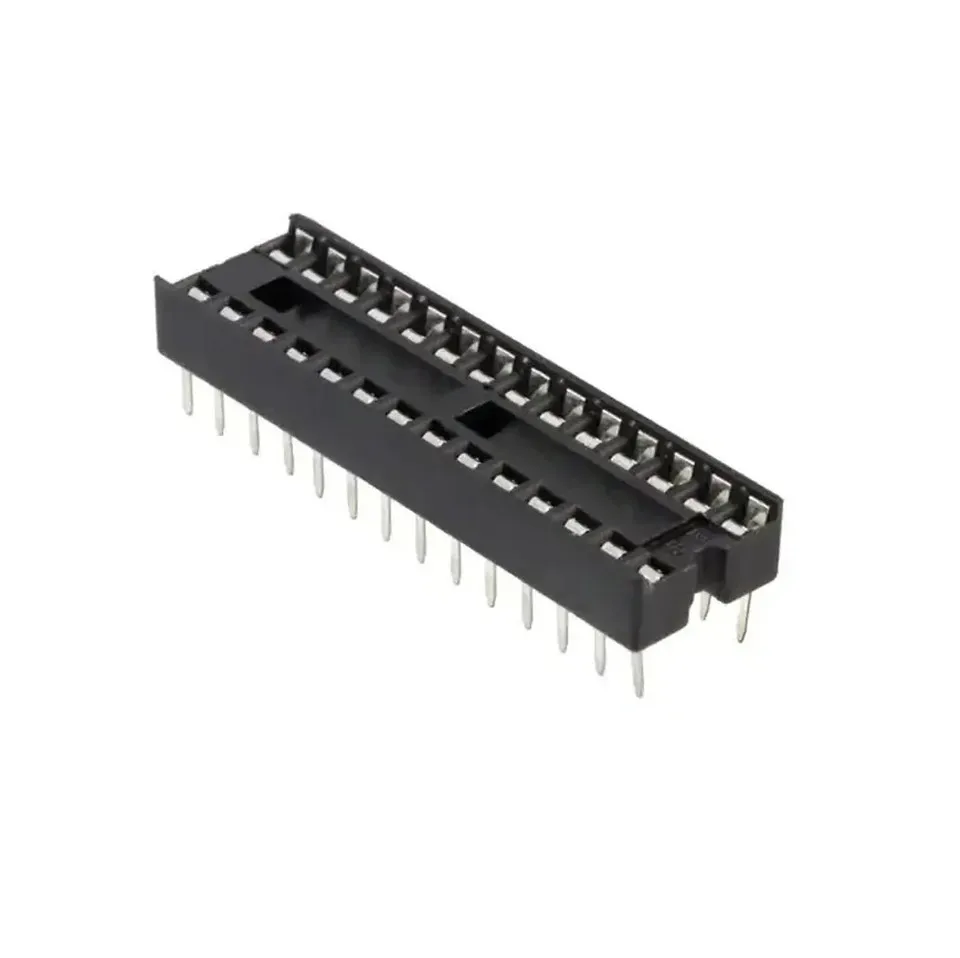 Lot De 4 Prises ZIF 28 Broches Pas 2,54mm EMagTech - Support Circuit Intégré Microcontrôleur