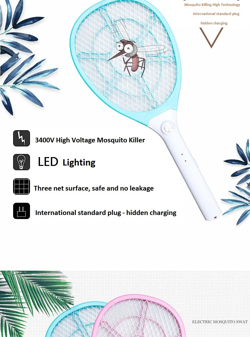 Electric Mosquito Swatter Killer 3C Electronic Consumer Products Manufacture