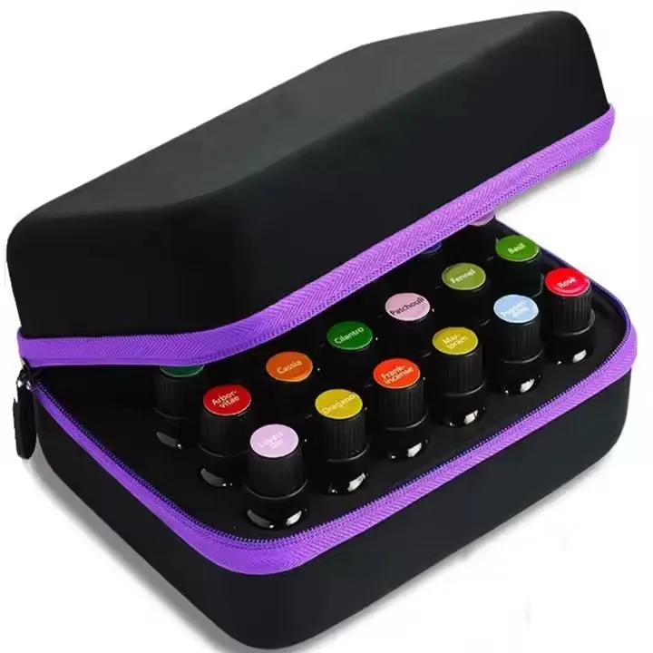 Custom Eva case Storage Paint Carry Case Organizer With Foam Insert Holder for Essential Oil Bag supplier