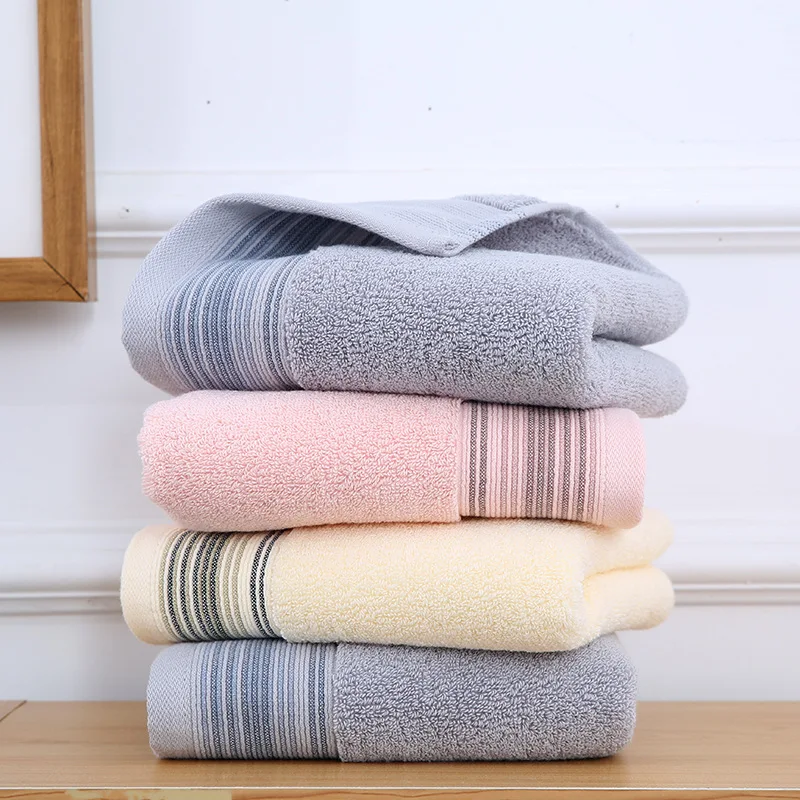 High quality promotional gifts towels terry fabric 100% cotton adult towel cotton details