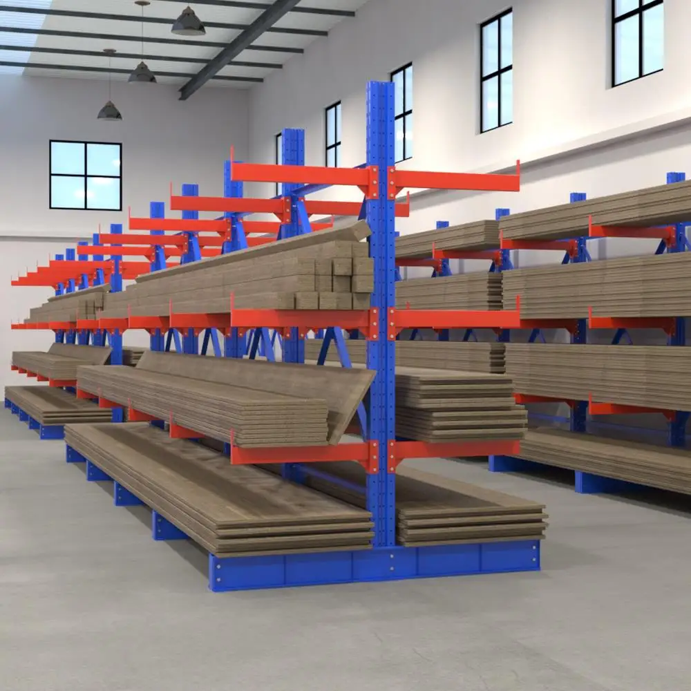 Pipe Storage Customized Warehouse Racking System Suspension-Cantilever ...