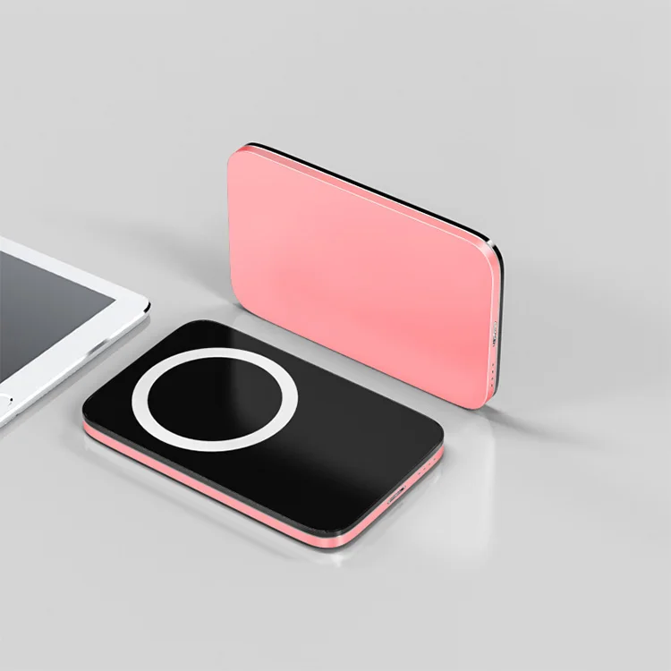 Trending Products 2025 New Arrivals PB176 Black Silver Pink Blue PD20W Magnetic Power Banks 5000mAh for iPhone 12/13/14/15/16