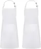 Lot de 2, blanc, longueur standard