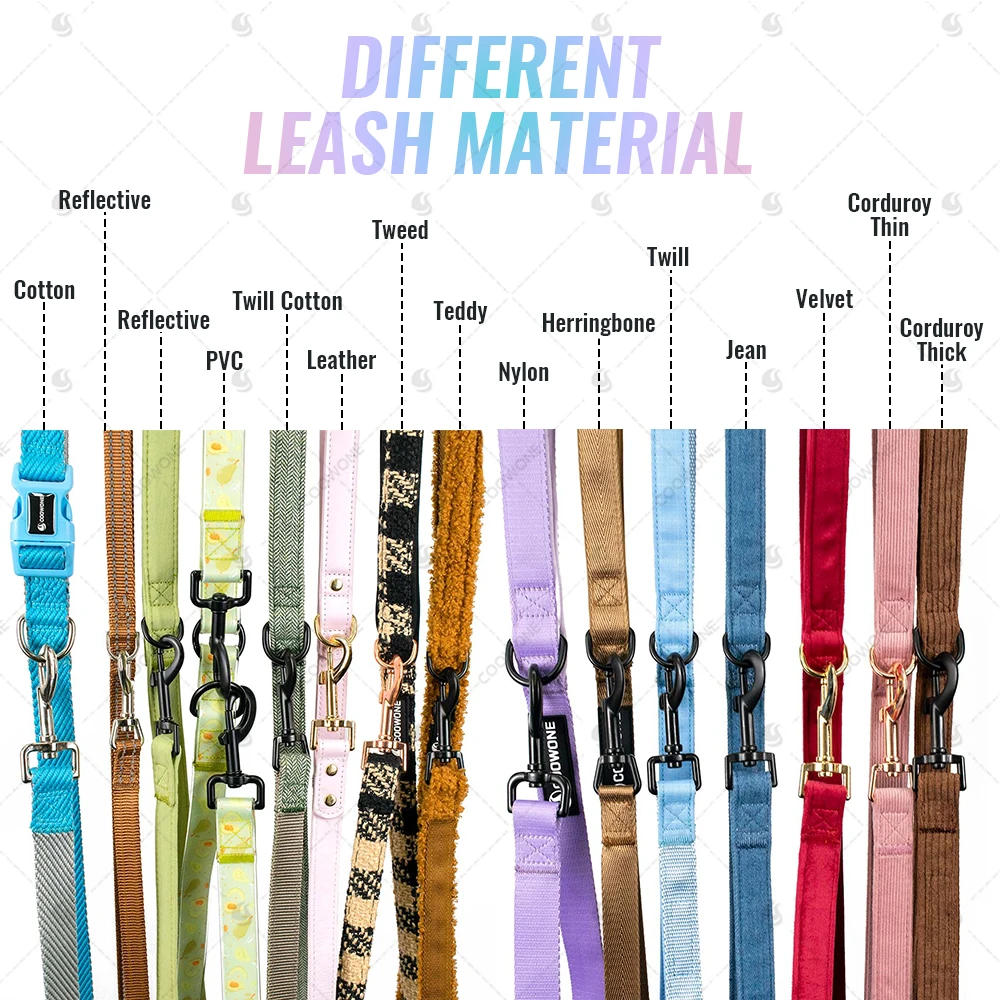 Wholesale Hands Free Dog Leash | Waterproof TPU Adjustable OEM | coowone H33785102374444428610b391dc4913aan