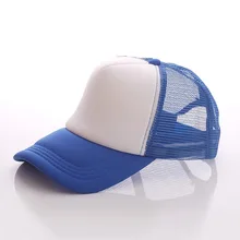 Factory Wholesale Custom Logo Baseball Cap Breathable Net Waterproof Sunscreen Travel Hat School Advertising Trucker Style