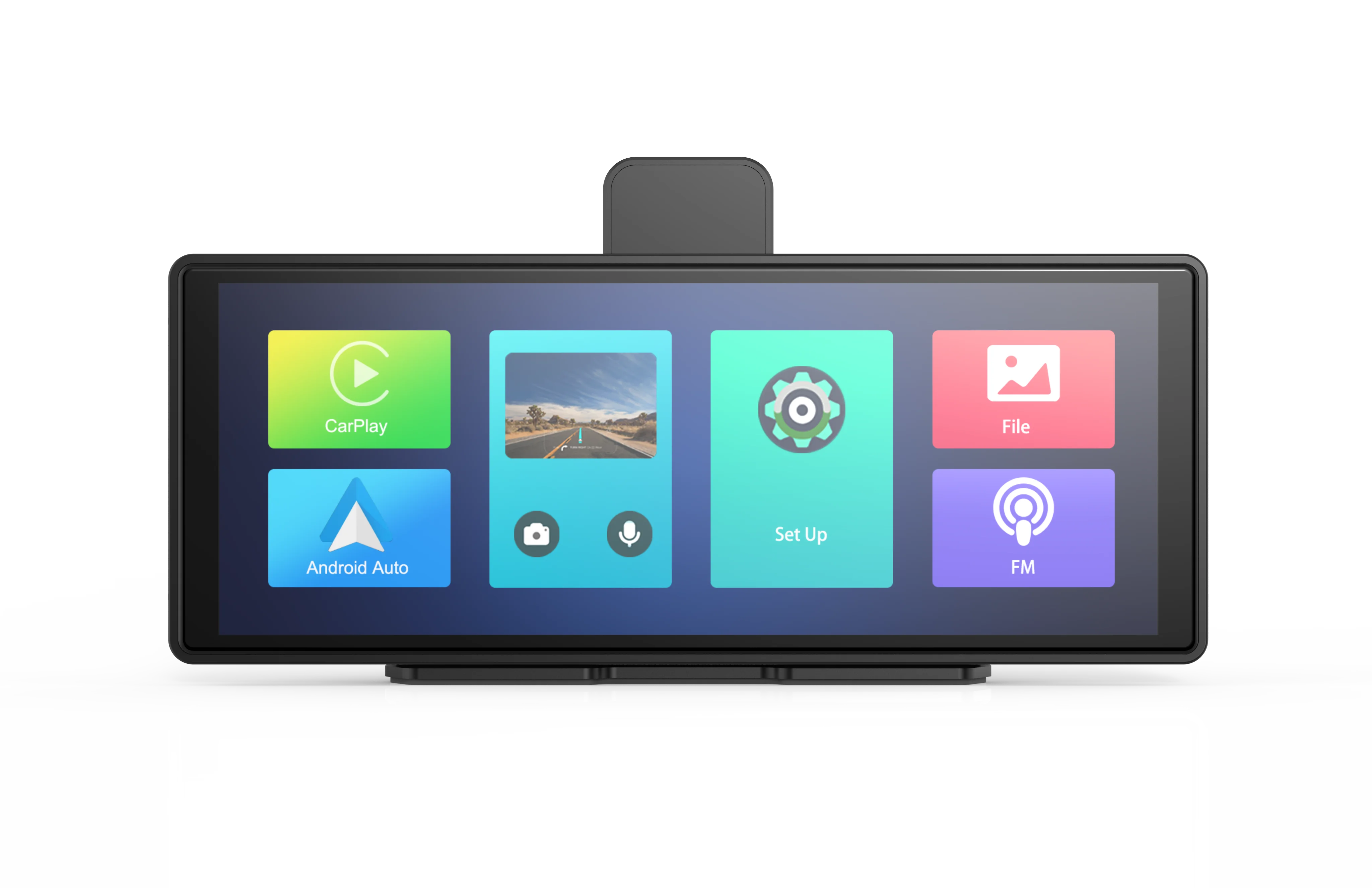 10.26inch Portable Carplay Screen Android Auto Dash Cam Car Audio ...