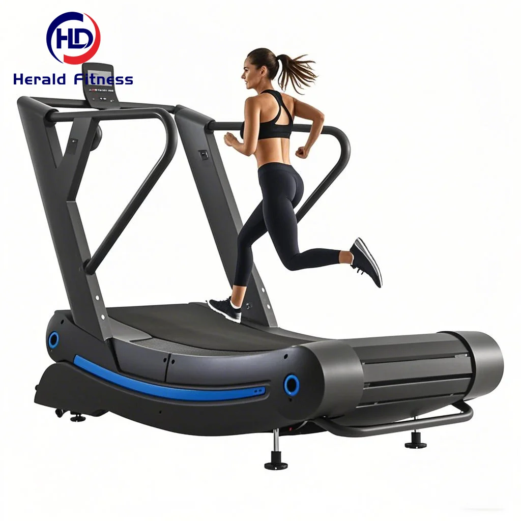 Non-motorized Cardio Running Machine Eco-Friendly Treadmill