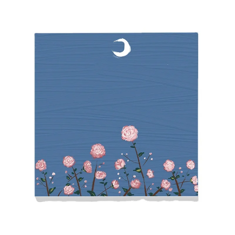 Стикеры для заметок в виде пейзажа, супер Стикеры для офиса, стильный портативный блокнот, 90 страниц в упаковке