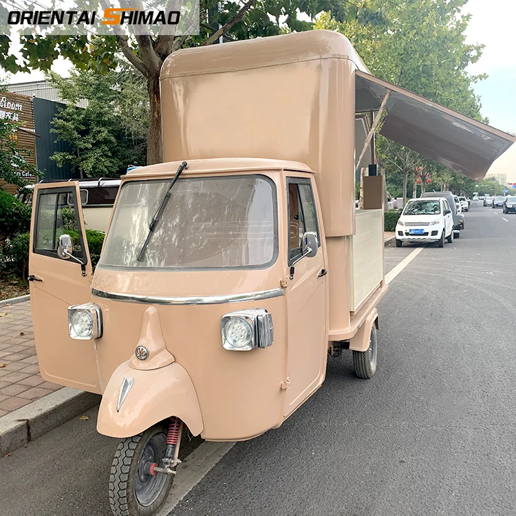 3 Wheeler Food Truck Thailand Tuk Tuk in Electric Tricycles