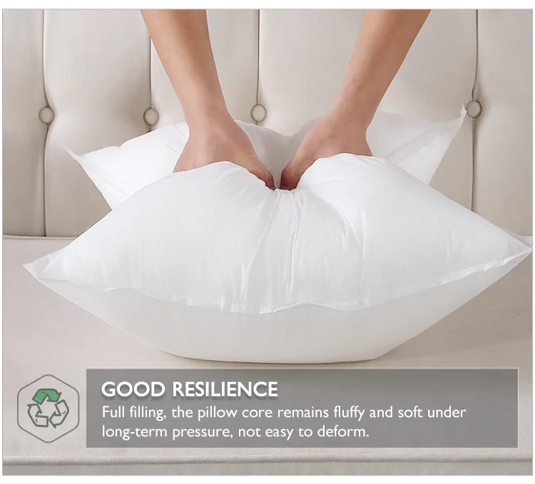 Hot Selling High Quality Square White Pillow Inserts Inner Cushion ...