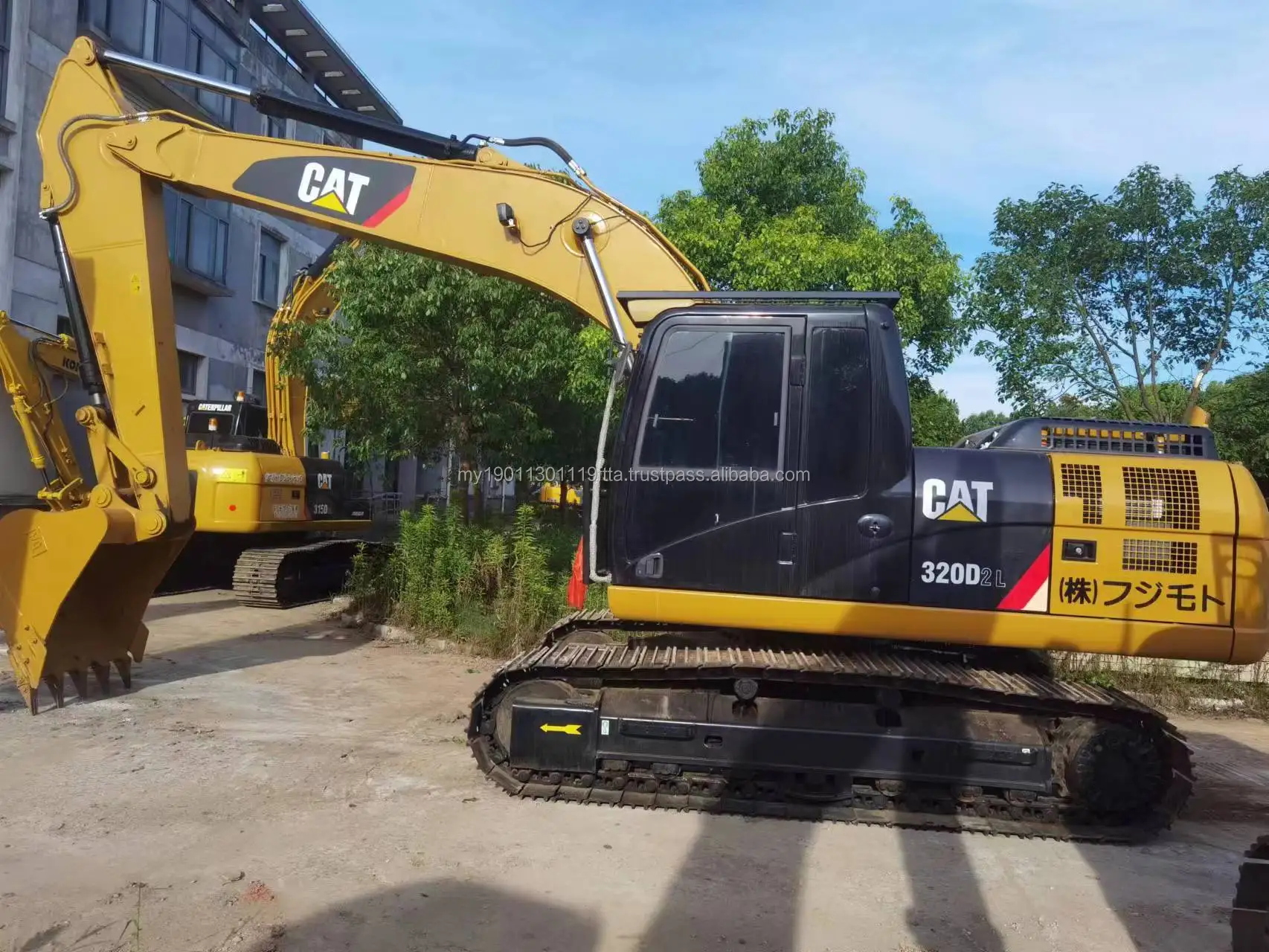 Second Hand Construction Equipment Caterpillar 320d2l Crawler Excavator ...