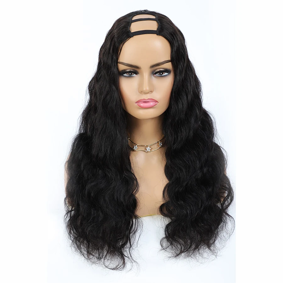 Brazilian Bone Straight U Part Wig Human Hair With Clips Cheap Upart Bob Human Hair Half Wigs For Black Women Remy Buy Human Hair Wigs Human Hair U Part Wigs Kinky Curly U Part Wig U Part Wigs For