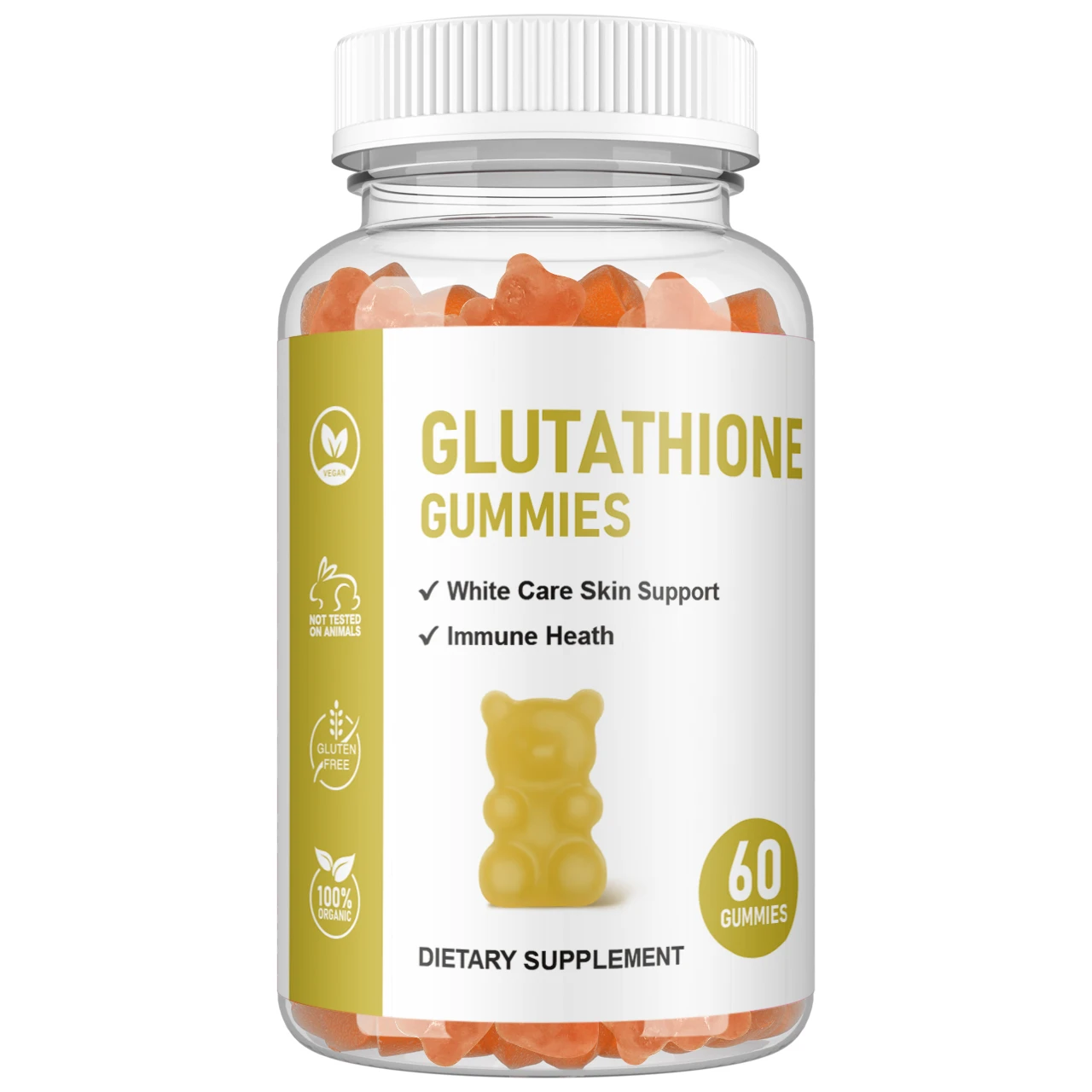 Collagen Whitening Gummies With Niacinamide Vitamins C & E Oem ...