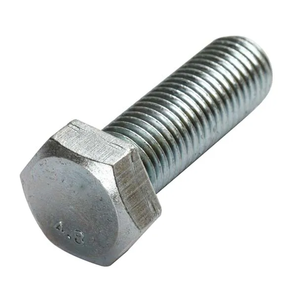 Custom DIN933 Hexagon bolts carbon steel black zinc high quality 8.8 M3 M8 M12 Hex Head Bolts screws