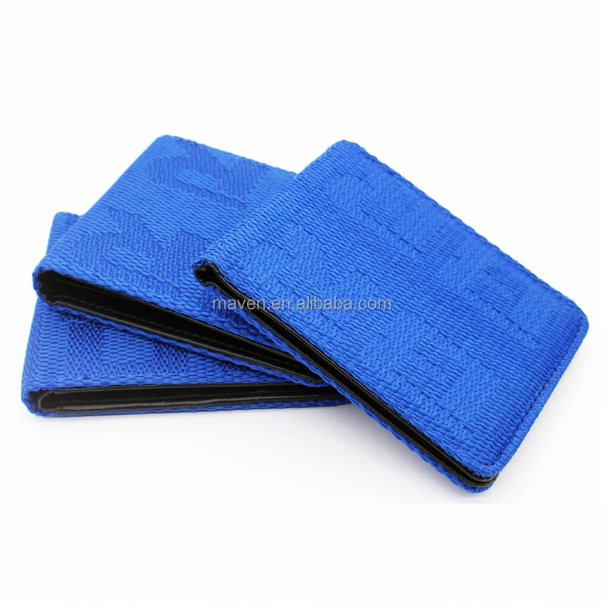 7 видов цветов для невесты, кошелек JDM гоночное сиденье ткань и кожаное полотно кошелек для ключей, чехол-кошелек, сумочка для денег