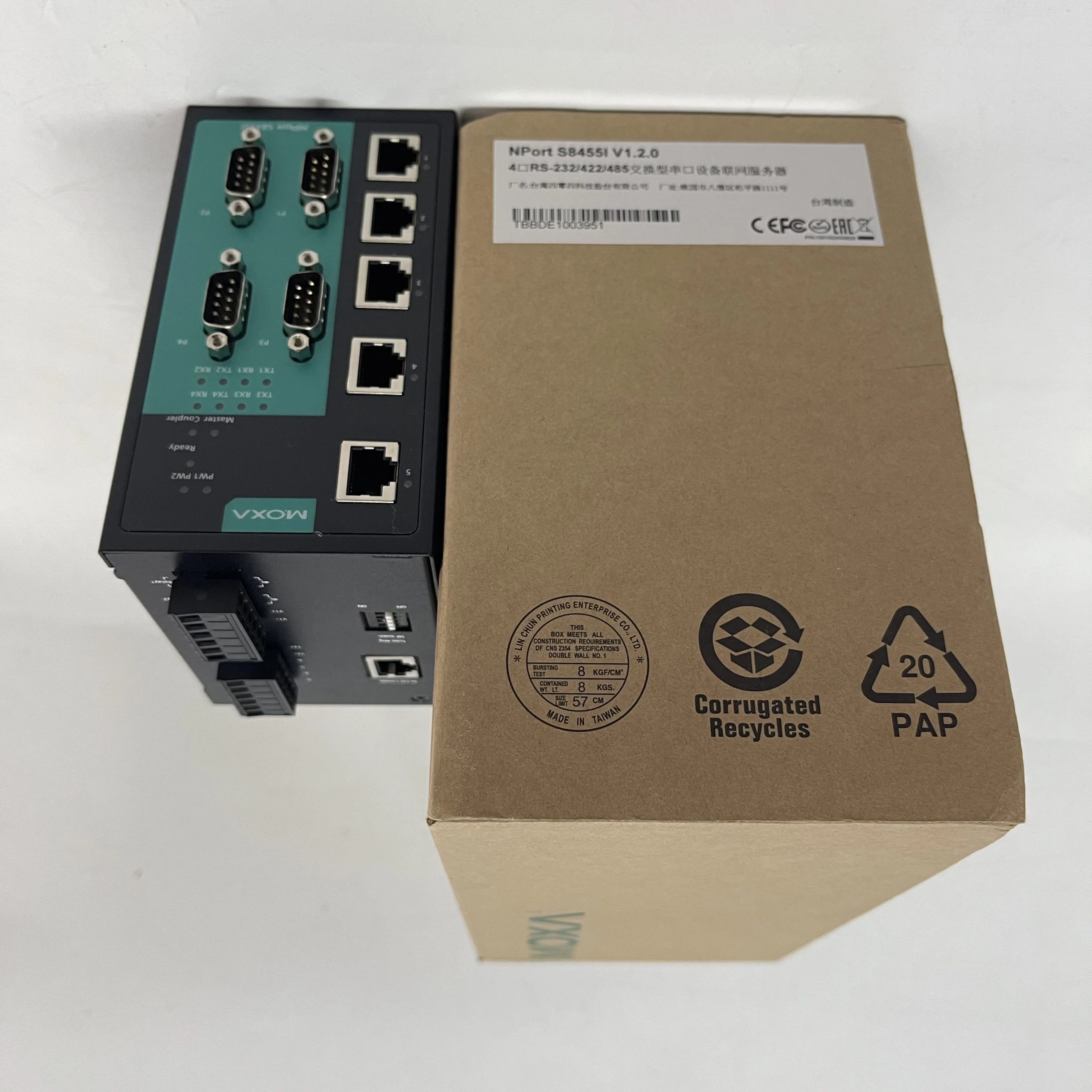 MOXA Serial Device Server NPort S8455I V1.2.0 MOXA Serial Device Server NPort S8455I V1.2.0