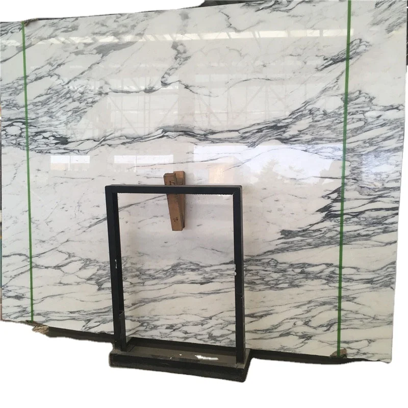 Top Quality Arabescato White Marble Slab For Interior Wall Decor Arabescato Orobico Marble Tiles For Bathroom Wall Tiles