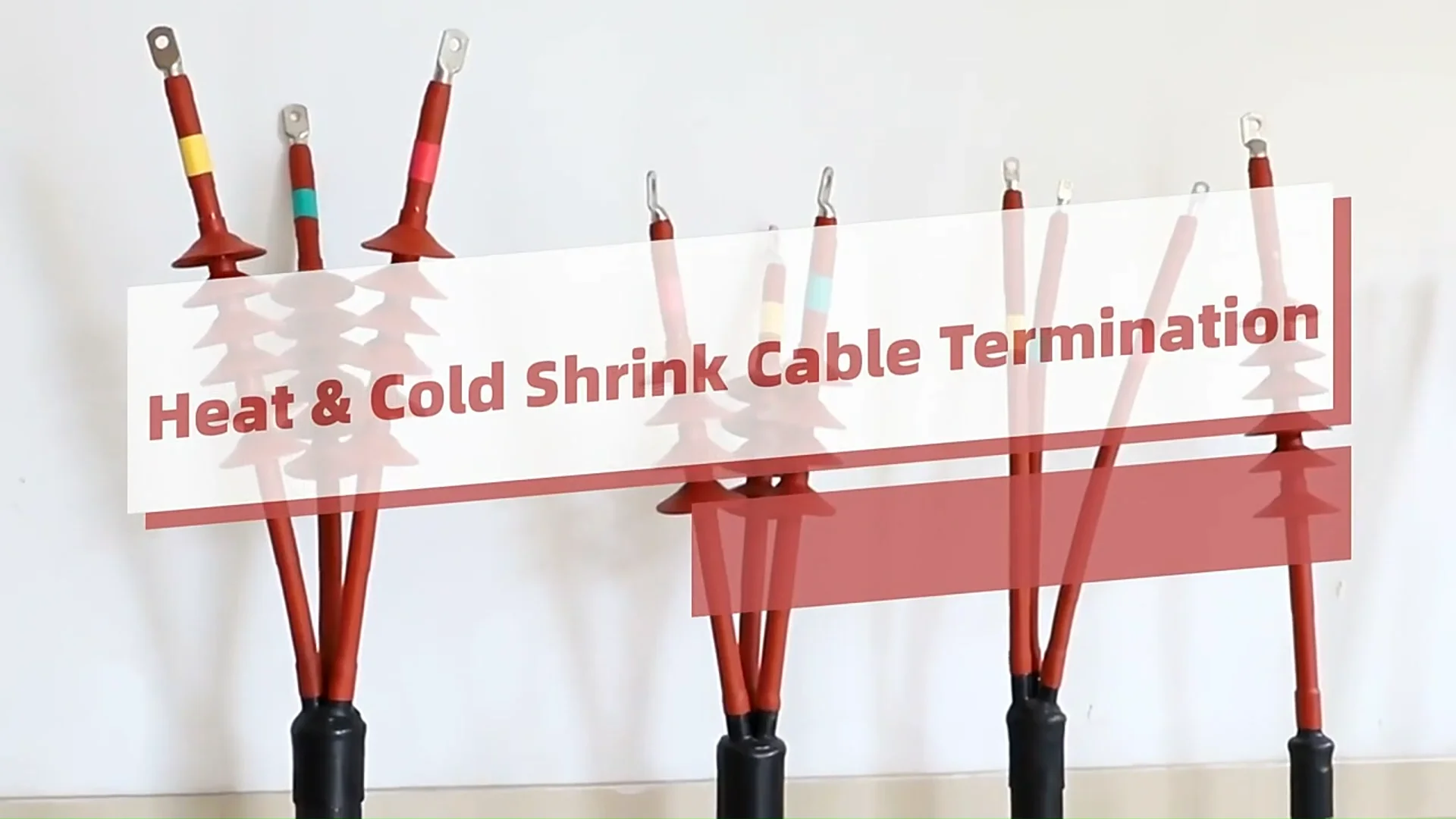 Outdoor Low And High Voltage Coaxial Cable Connecting Underground