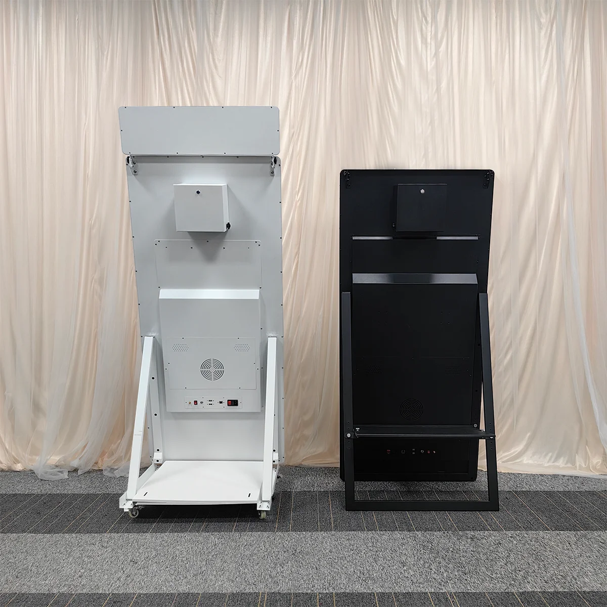 Hltd Stand Up Mirror Photo Booth Wedding Mirror With Camera And Printer