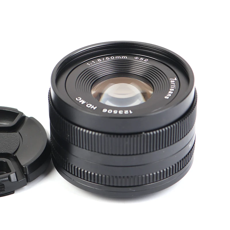 7artisans 50mm Lens Manual Portrait Lens for Canon, Sony, M4/3 - Main Image