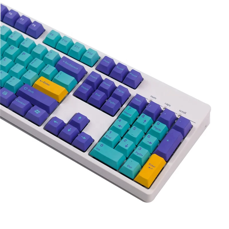 クールなGMKスケルトンキングテーマPBTKaihuaTTCスイッチメカニカル