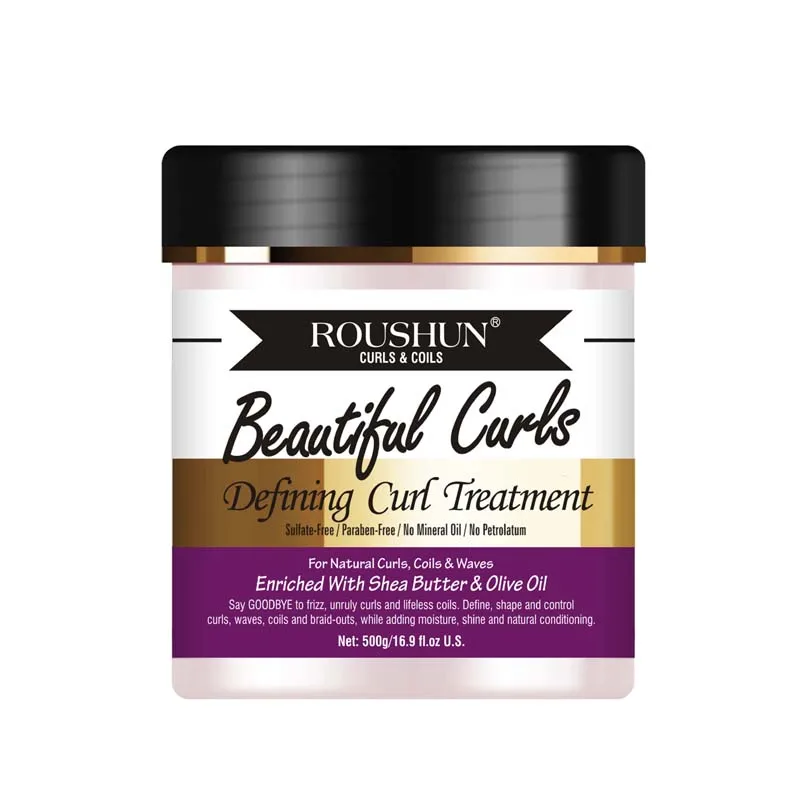 ROUSHUN New product Beautiful Curls Defining Curl Treatment 500g Hair Treatment