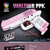 Pink ppk pistol-three shapes to fire bullets