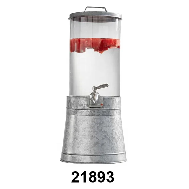 Metal Galvanized Beverage Dispenser Galvanized Water Dispenser Rustic