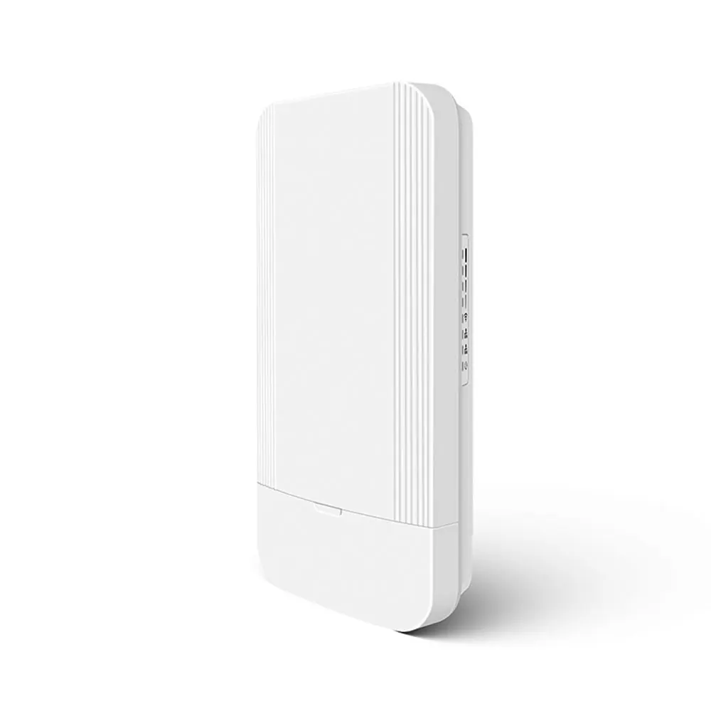 Hot Selling Single-band 2.4GHz 300Mbps Wifi Wireless One-key Bridge CPE Outdoor Router with PoE 12V for Elevators