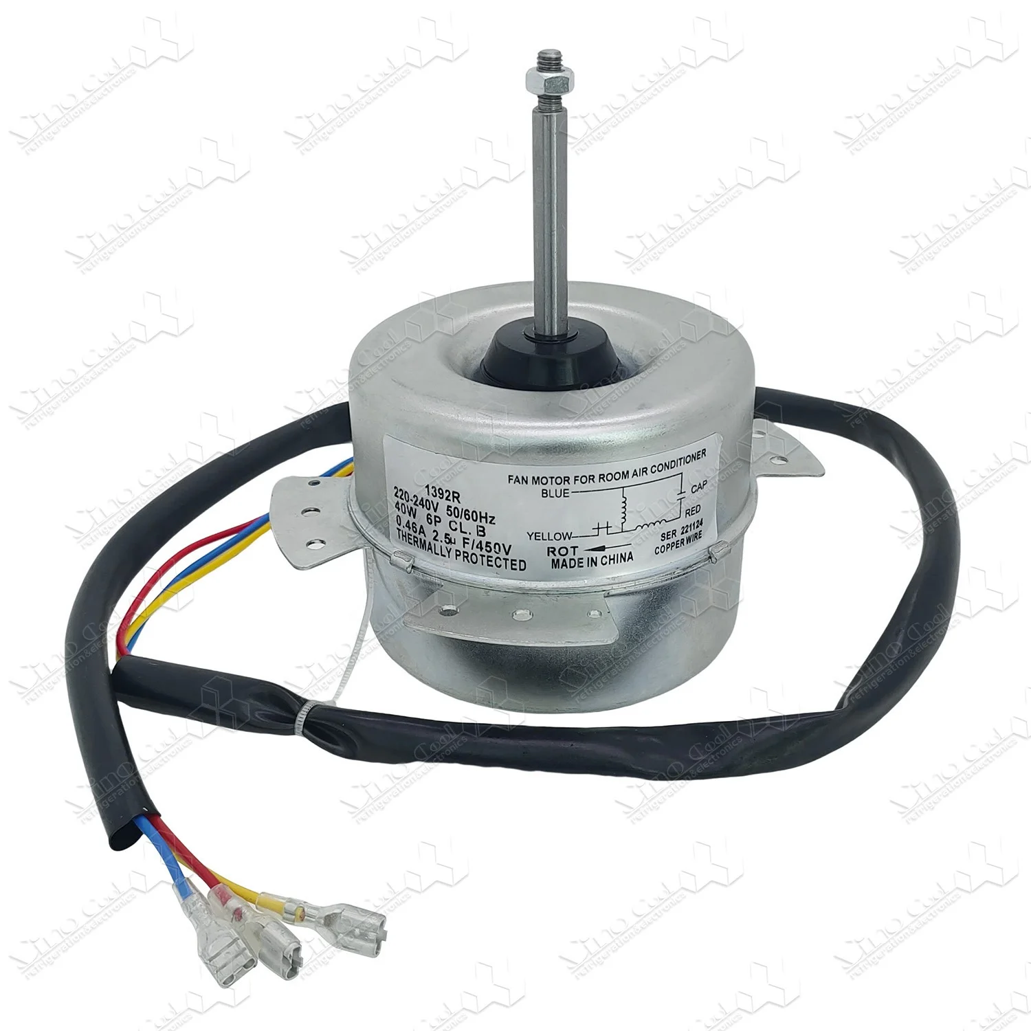 Sino-cool 1392R 220V 40W Universal Condenser Fan Motor Hvac