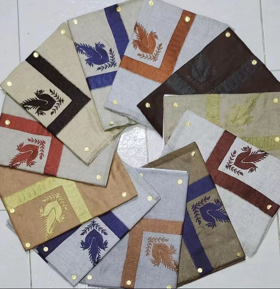 Exquisite Production Dubai Saudi Qatar Custom Silk Scarf Yashmagh