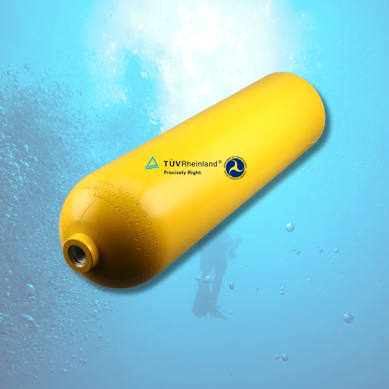 ZX High Pressure Air Cylinders - DOT Approved for Diving