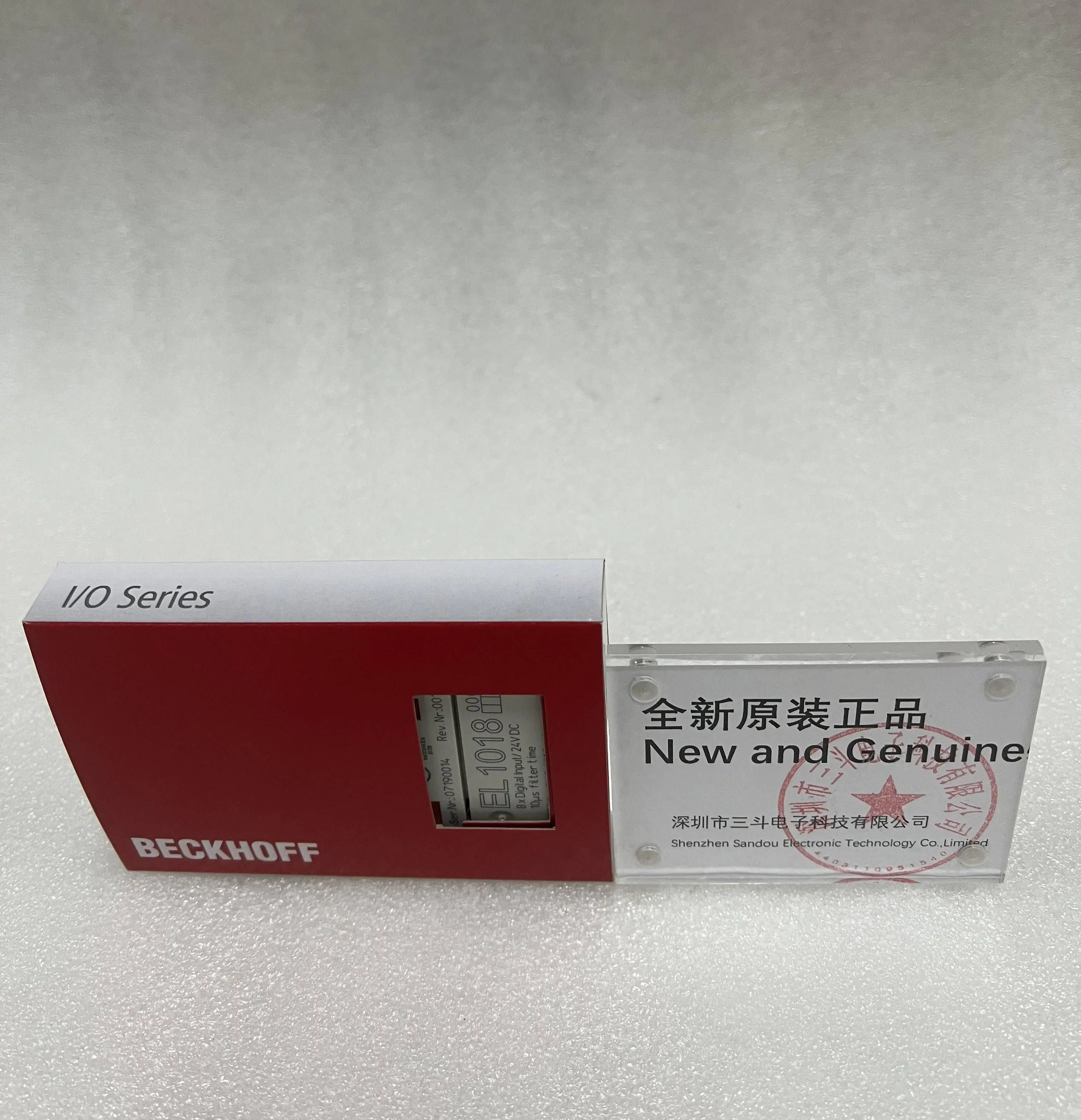 BECKHOFF PLC Input Module EL1018