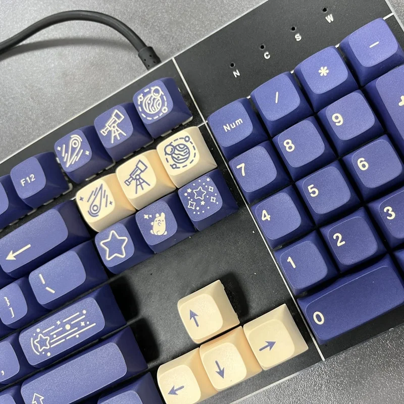美しい星空のテーマGMKキーキャップ染料昇華XDAプロファイル