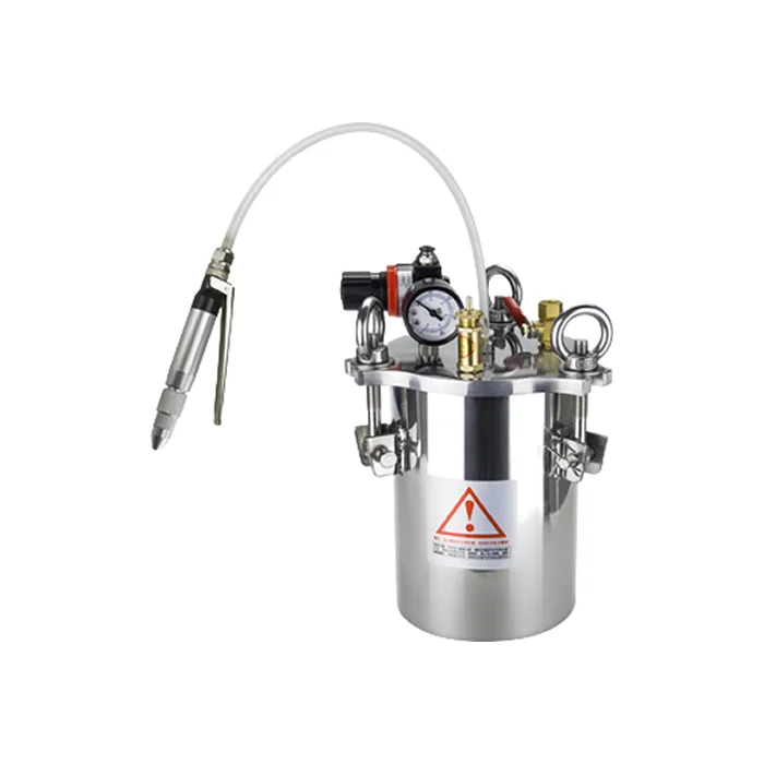 Liujiang 10L High Quality and Durable Stainless Steel Glue Gun Pressure Barrel Is Used in Many Fields